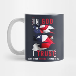 In God I Trust - Psalms 9:10 Mug